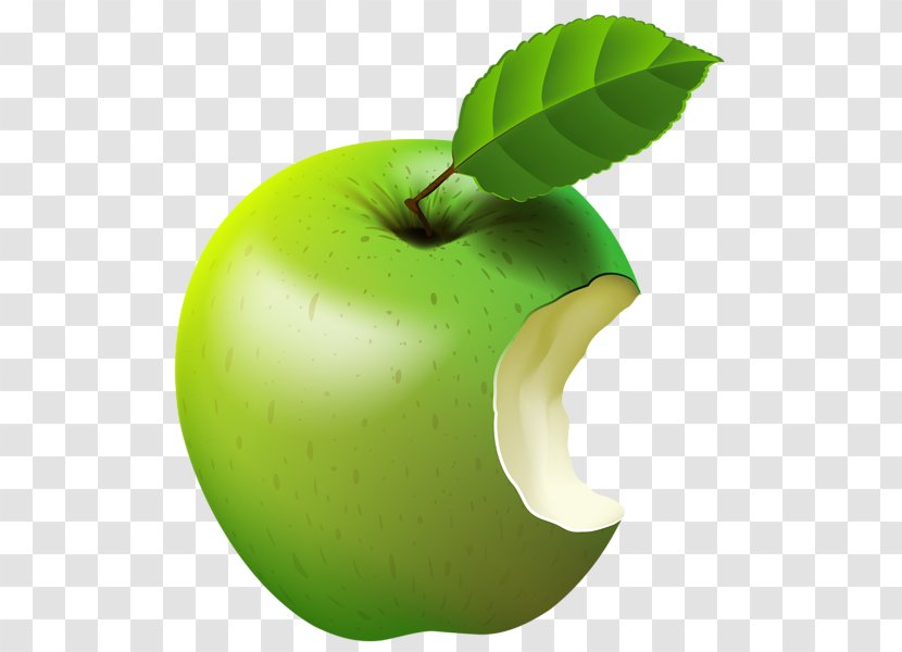 Apple Clip Art - Diet Food - Bite Green Transparent PNG