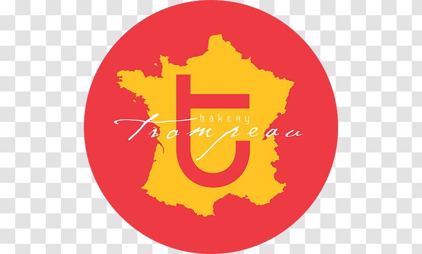 Segonzac Location Food Trompeau Bakery Map - Yellow - Logo Transparent PNG