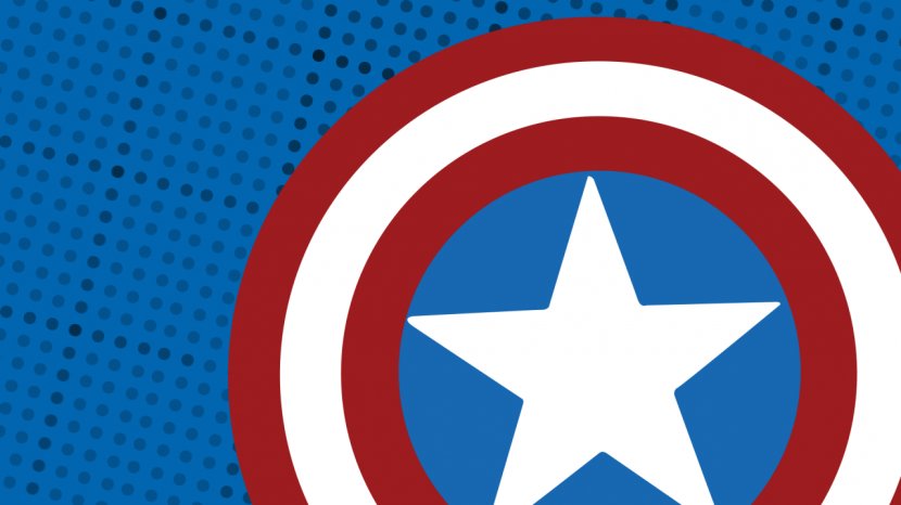 Captain America's Shield Logo Superhero - America Transparent PNG