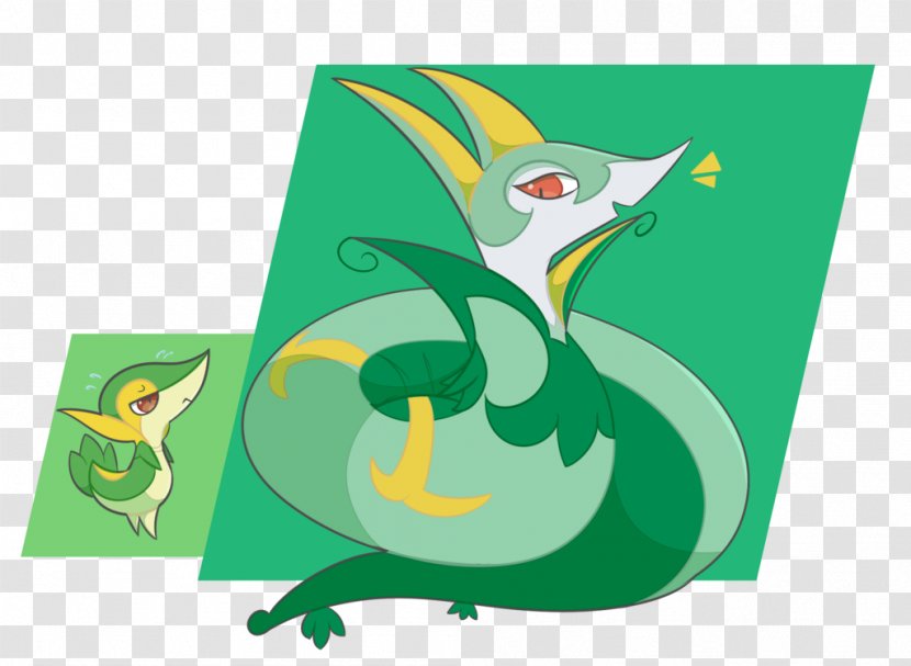 Drawing Serperior Art - Silhouette - Growing Up Healthily Transparent PNG