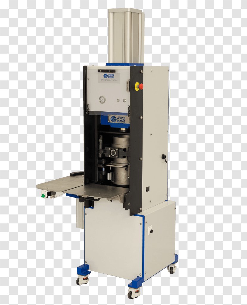 Compactor Universal Testing Machine James Cox & Sons Inc Asphalt - Quality Assurance Transparent PNG
