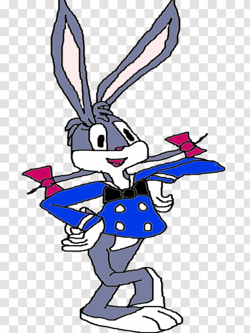 Vertebrate Cartoon Character Clip Art - Artwork - Bugs Bunny Transparent PNG