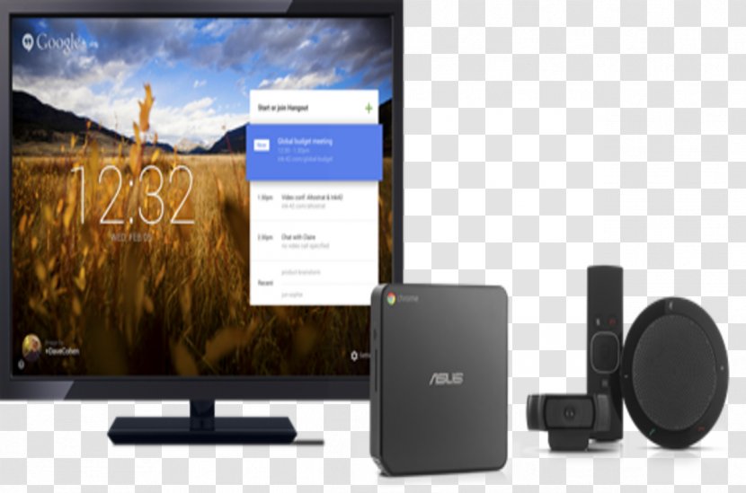 ASUS Chromebox Google Meeting Chromebook - Output Device Transparent PNG