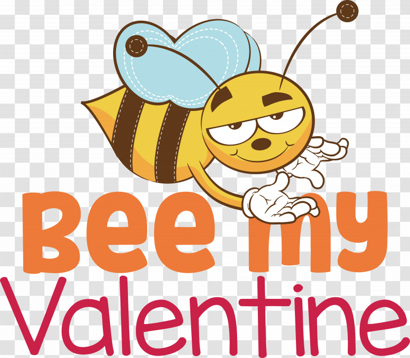 Honey Bee Cartoon Bees Logo Smiley Transparent PNG