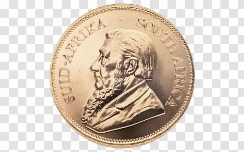 Bullion Coin Krugerrand Silver Gold - Carat Transparent PNG