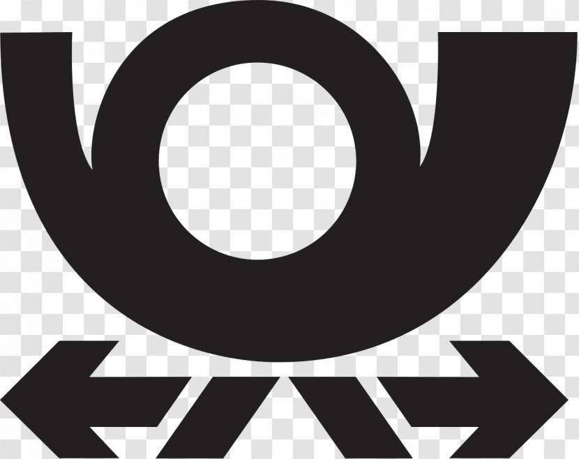 Post Horn Germany Logo Mail Deutsche Bundespost - Black Transparent PNG