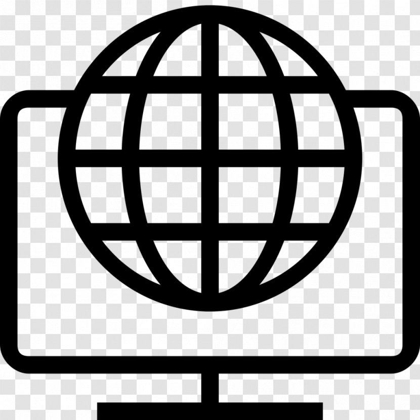 Globe World - Text - Network Icon Transparent PNG