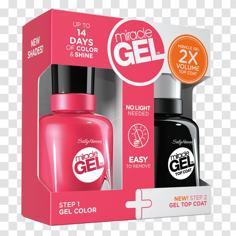 Sally Hansen Miracle Gel Polish Value Pack Nail Nails Cosmetics Transparent PNG