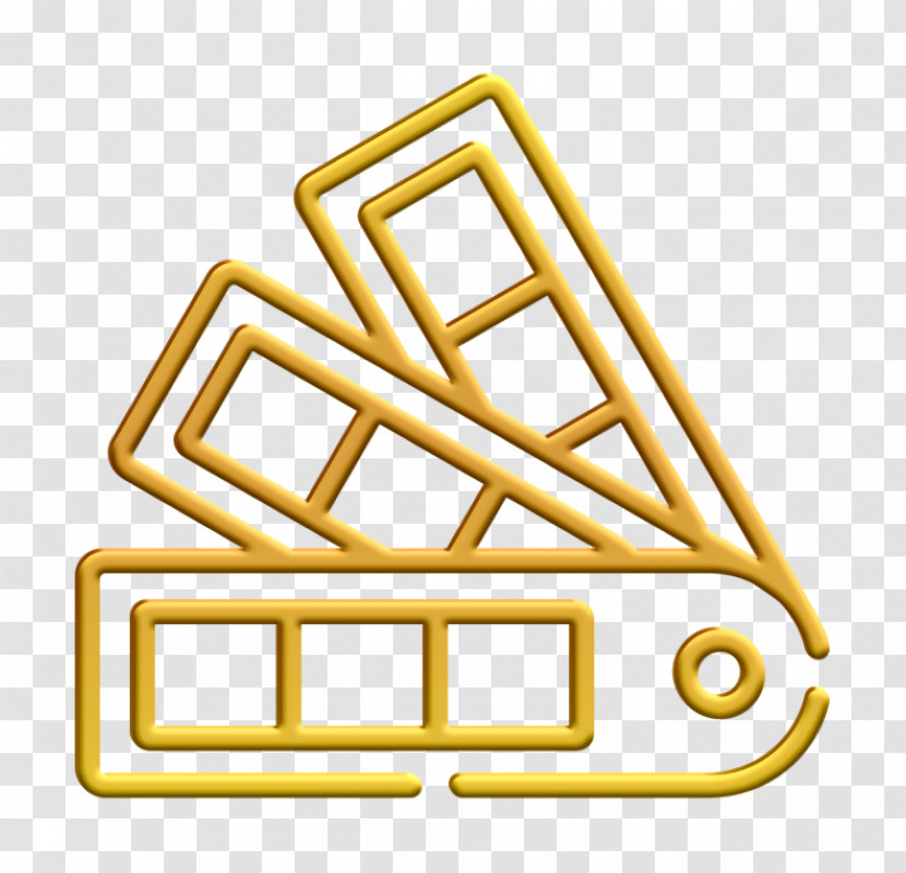Symbol Chemical Symbol Yellow Line Meter Transparent PNG