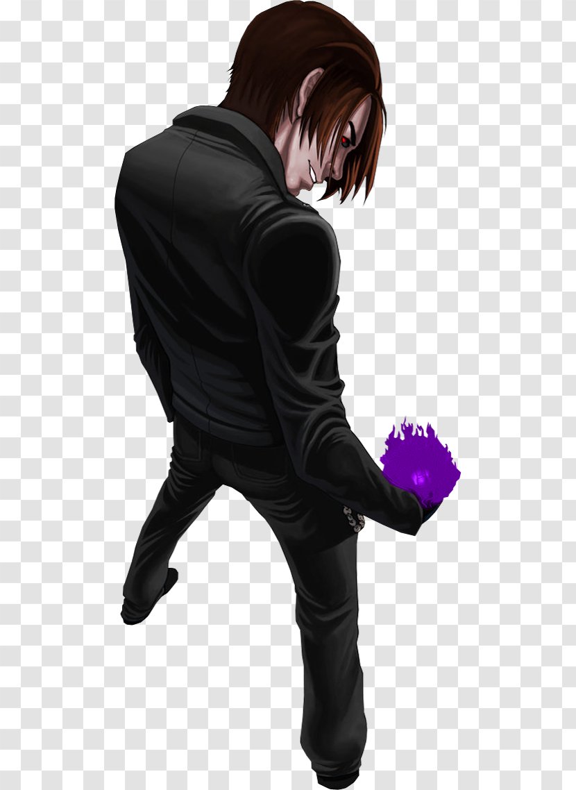 Kyo Kusanagi Iori Yagami Yamata No Orochi The King Of Fighters - Black Hair - Y Transparent PNG