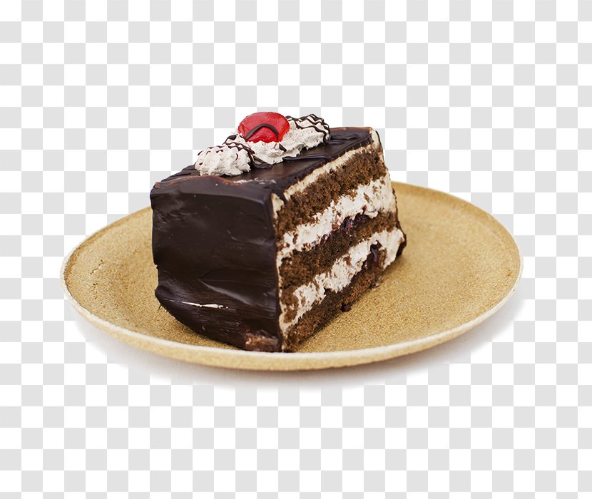 German Chocolate Cake Black Forest Gateau Torte Brownie Transparent PNG