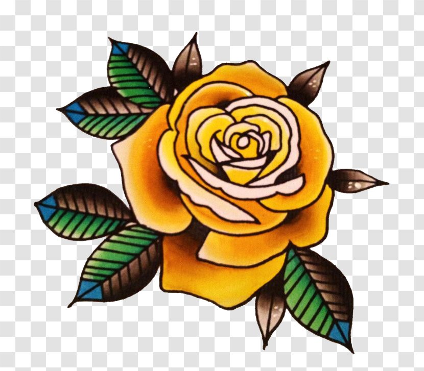Tattoo Rose Clip Art - Flower Picture Transparent PNG