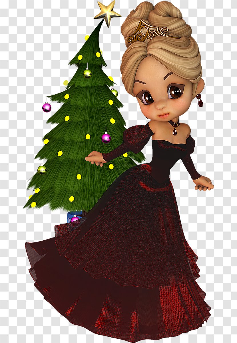 Christmas Tree Blahoželanie Elf - Character Transparent PNG