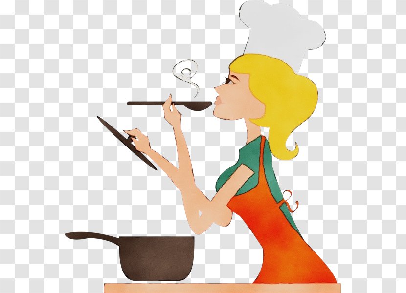 Cartoon Smoking - Wet Ink Transparent PNG