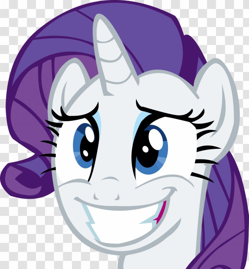 Horse Rarity Eye Equestria - Watercolor Transparent PNG