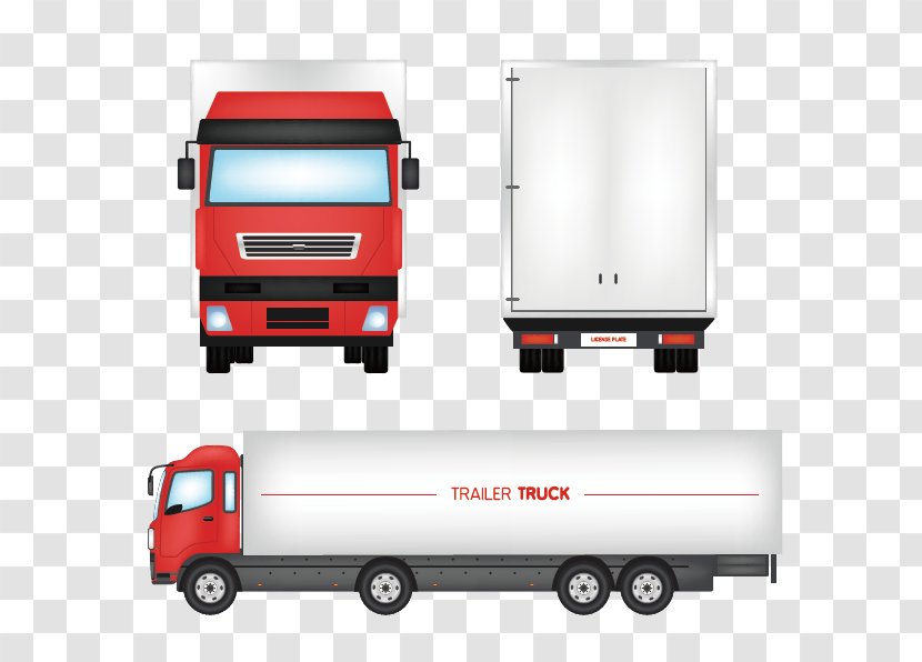 Logistics Microsoft PowerPoint Truck - Freight Transport - Cartoon Transparent PNG