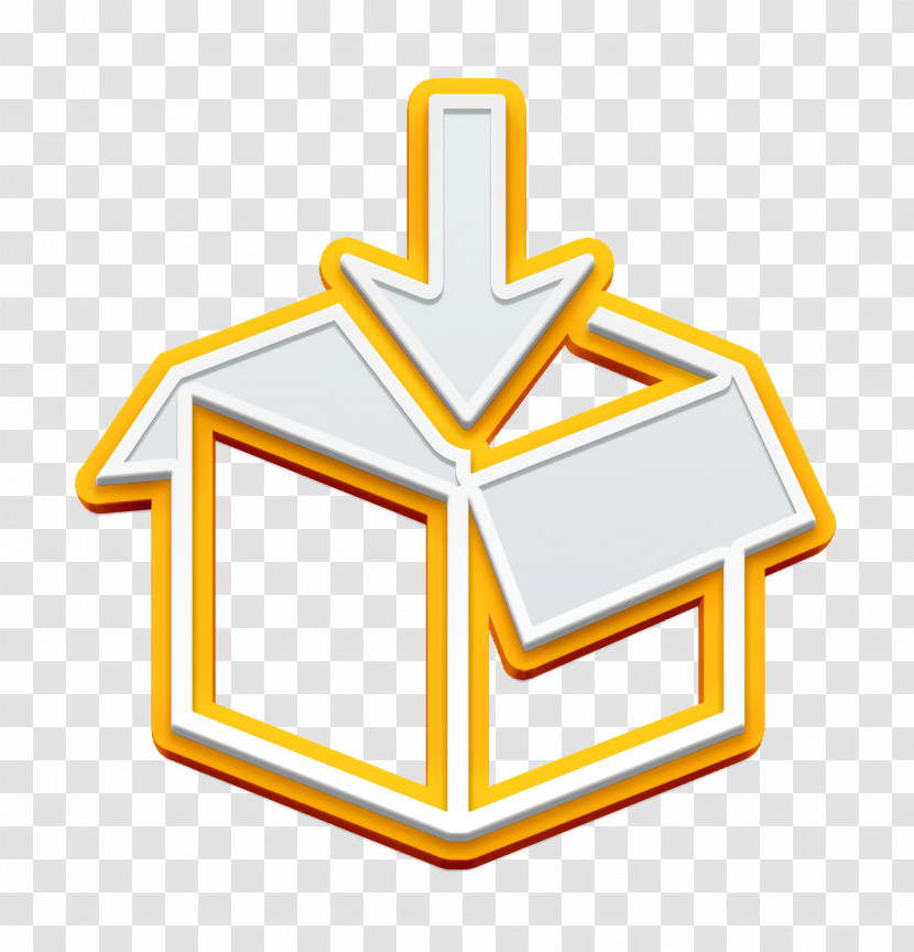 Finances And Trade Icon Box Icon Packaging Into A Box Icon Transparent PNG