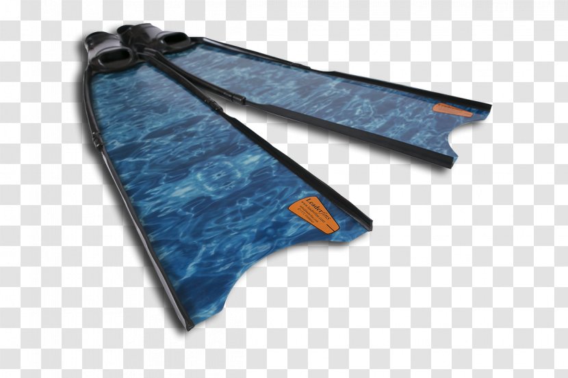 Diving & Swimming Fins Glass Fiber Free-diving Spearfishing Carbon Fibers - Blue Camo Transparent PNG