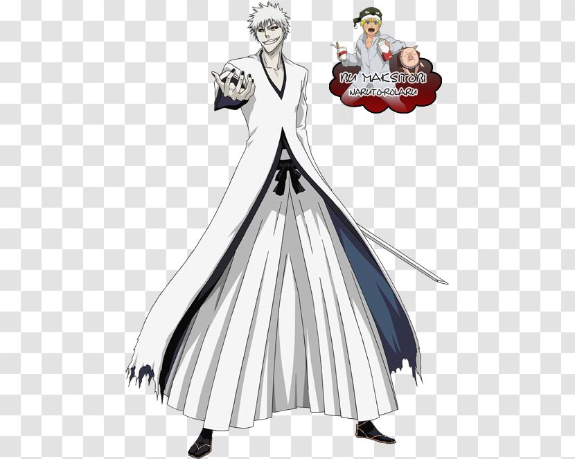 Ichigo Kurosaki Zangetsu Bleach Sōsuke Aizen Hollow - Silhouette Transparent PNG