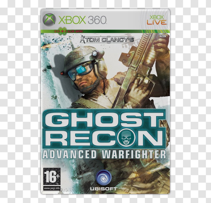 Tom Clancy's Ghost Recon Advanced Warfighter 2 Recon: Future Soldier Xbox 360 PlayStation - Red Storm Entertainment - Clancys Transparent PNG