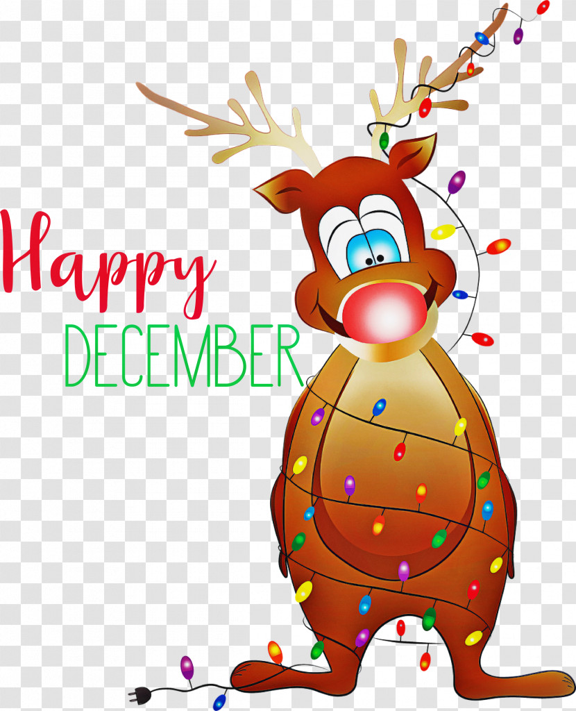 Happy December Winter Transparent PNG