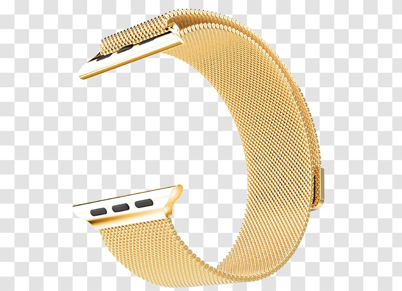 Apple Watch Series 3 Samsung Gear S3 Strap - Gold Transparent PNG