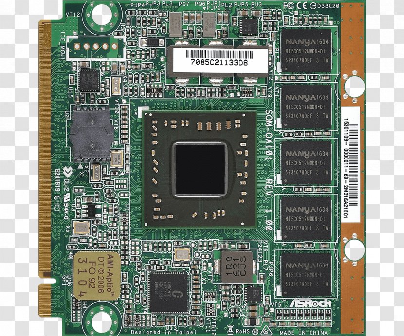 Graphics Cards & Video Adapters Computer Hardware Motherboard TV Tuner Serial ATA - Card - Semiconductor Transparent PNG