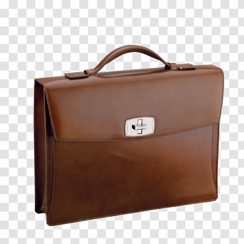 Briefcase S. T. Dupont Leather Handbag - Bag Transparent PNG