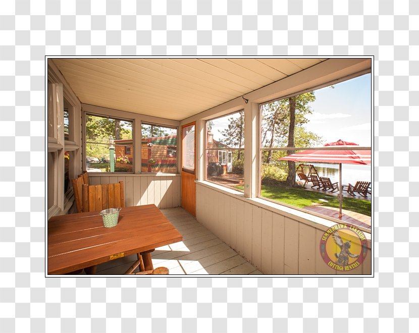 Cottage Porch Window Living Room - Real Estate - Lakeside Transparent PNG