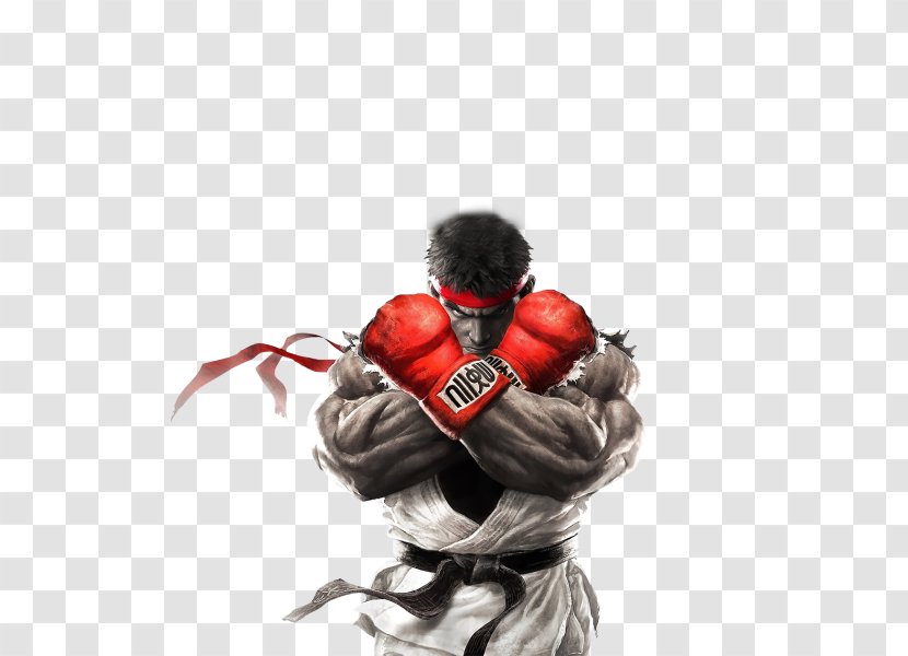 Street Fighter V III II: The World Warrior Dragon Ball FighterZ Ryu - Boxing Glove Transparent PNG