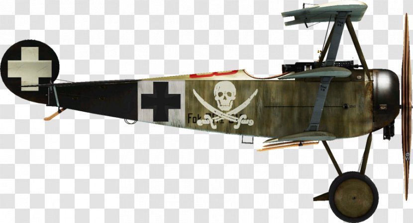 Airplane Aircraft Fokker Dr.I First World War Jagdstaffel 2 - Military Transparent PNG
