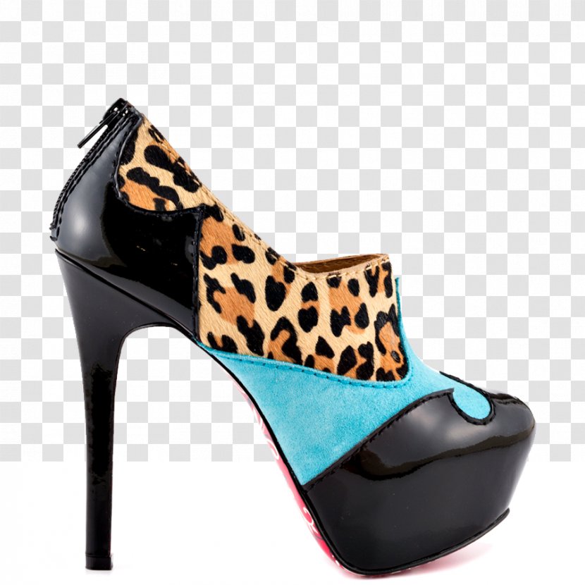 Leopard High-heeled Shoe Fashion Footwear - Woman Transparent PNG