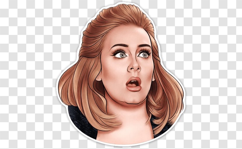 Adele Telegram Sticker Messaging Apps - Tree Transparent PNG