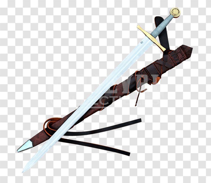 Sword Excalibur Legend Scabbard Weapon - Cold Transparent PNG