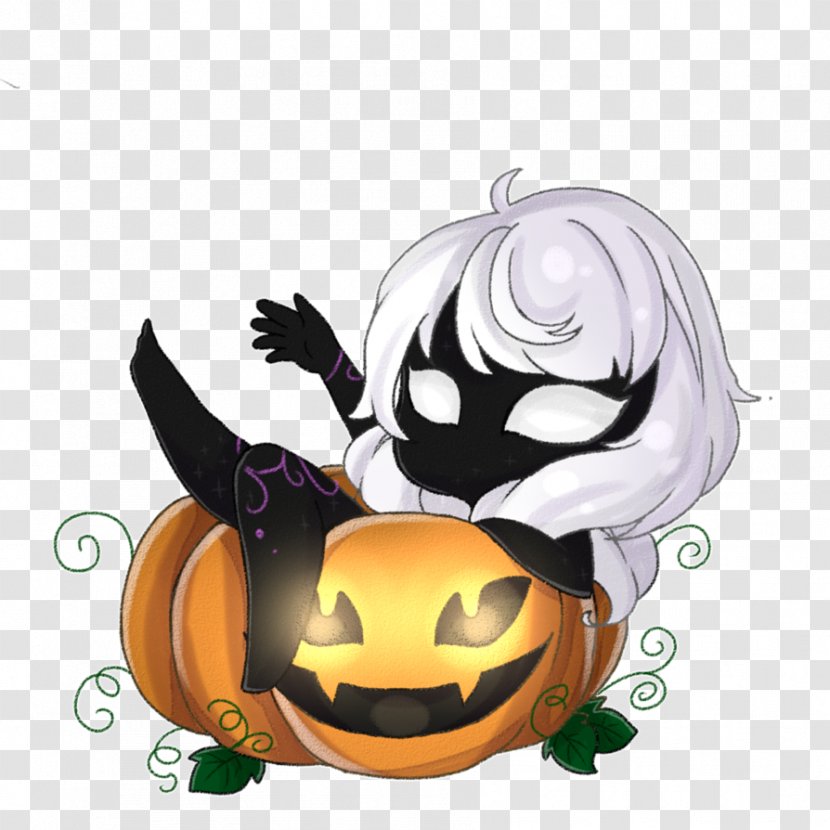 Pumpkin Halloween Cartoon Desktop Wallpaper - Legendary Creature Transparent PNG