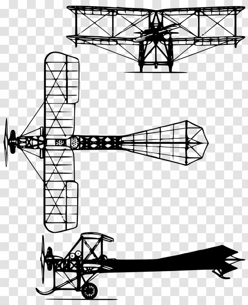 Dufaux 5 Airplane 4 Aviation Biplane - Structure Transparent PNG