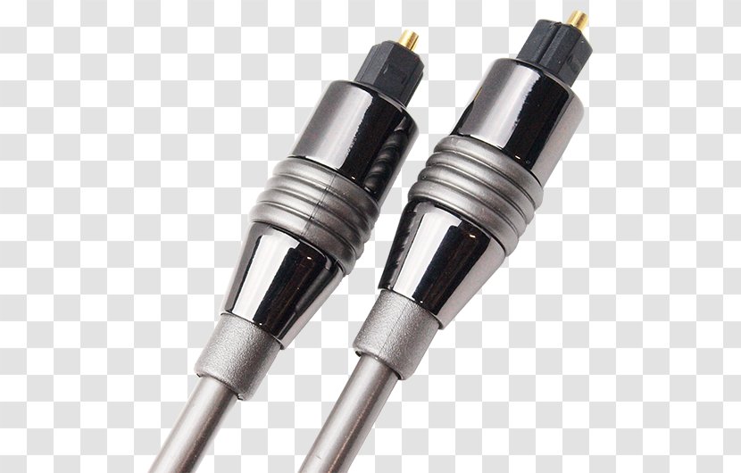 Coaxial Cable Digital Audio S/PDIF TOSLINK Electrical - Optical Fiber - Light Transparent PNG