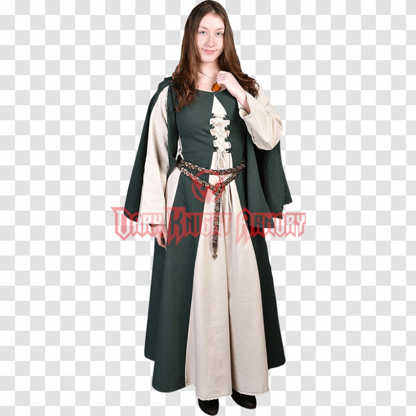 Robe Dress English Medieval Clothing Gown Transparent PNG