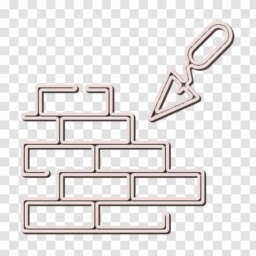 Labor Icon Brick Icon Brickwall Icon Transparent PNG