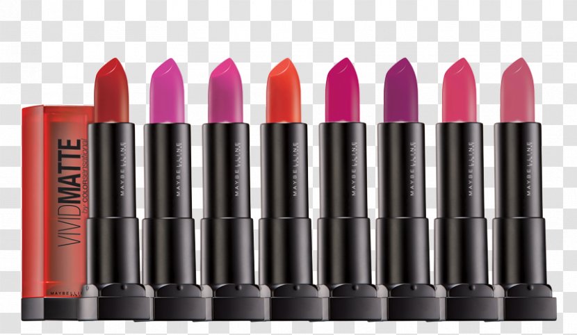 Lipstick Cosmetics Color Maybelline - Lip - Matte Finish Transparent PNG