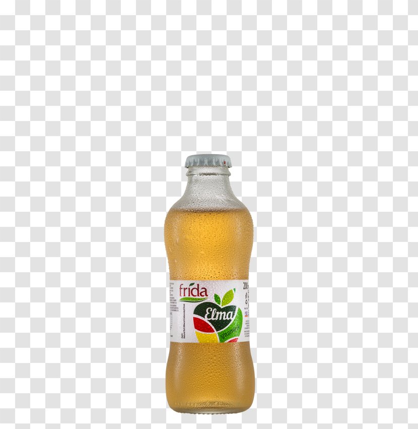 Orange Drink Juice Bottle Glass Mineral Water - Flavor Transparent PNG