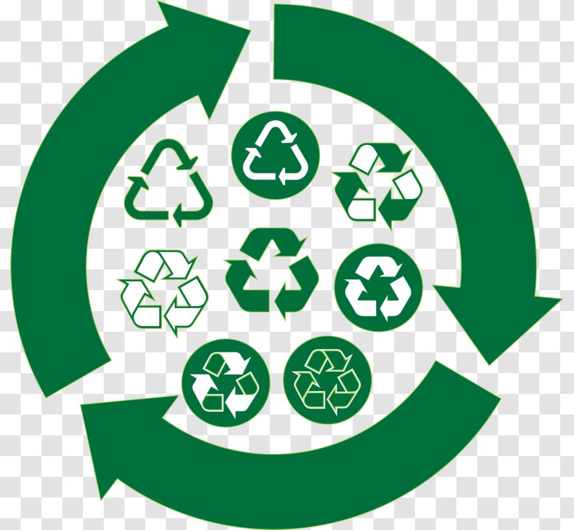Recycling Symbol Electronic Waste Bin - Recycling-symbol Transparent PNG