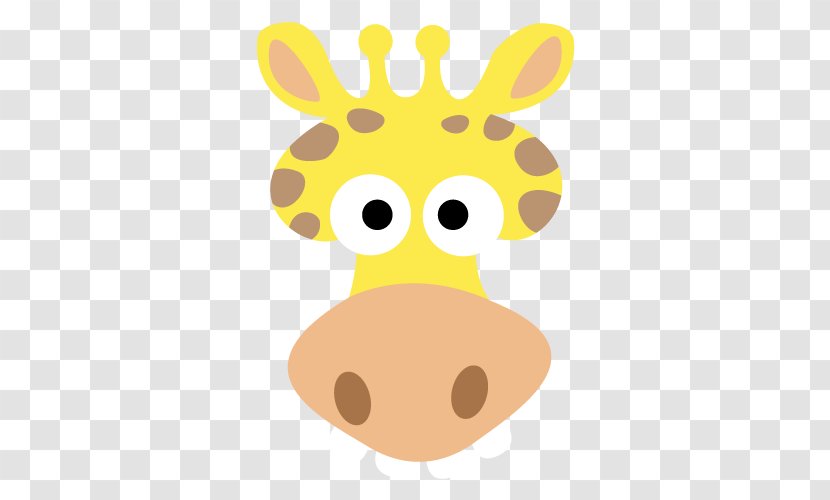 Giraffe Felt Paper Mask Animal Transparent PNG