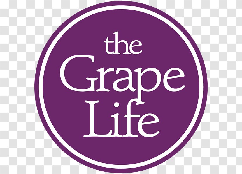 Grape Life Wine Store & Lounge Distilled Beverage Beer Whoozdads - Silhouette - Tempting Grapes Logo Transparent PNG