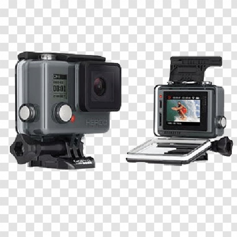 Video GoPro HERO+ LCD Action Camera - Gopro Hero - Lcd Transparent PNG