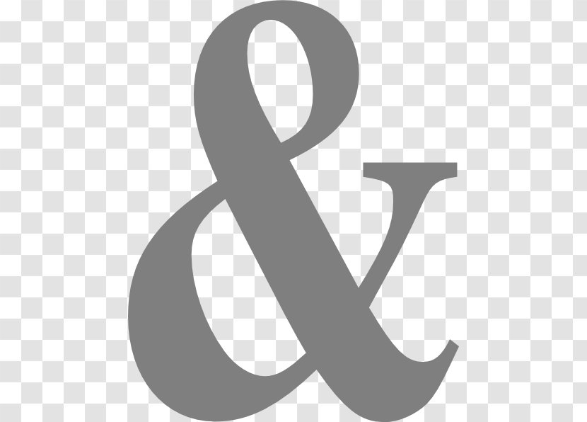 Ampersand Symbol Clip Art - Wikimedia Commons - Signs Vector Transparent PNG