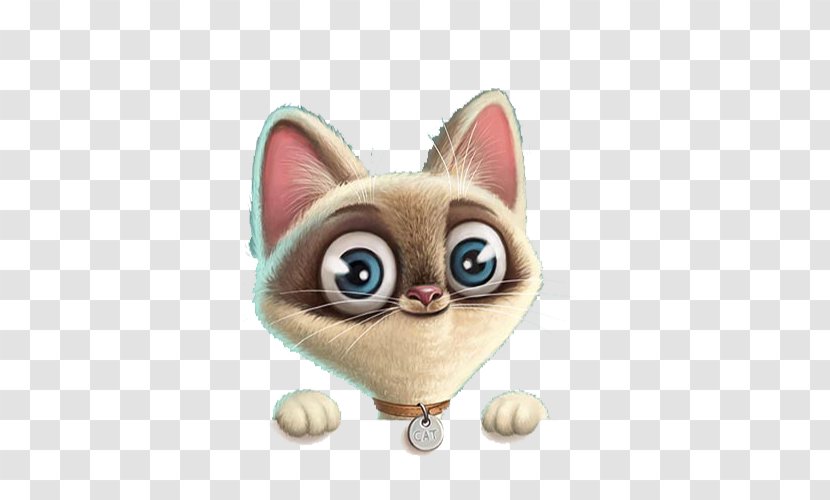 Digital Marketing Boundland Google AdWords - Small To Medium Sized Cats - 3d Cartoon Cat Transparent PNG