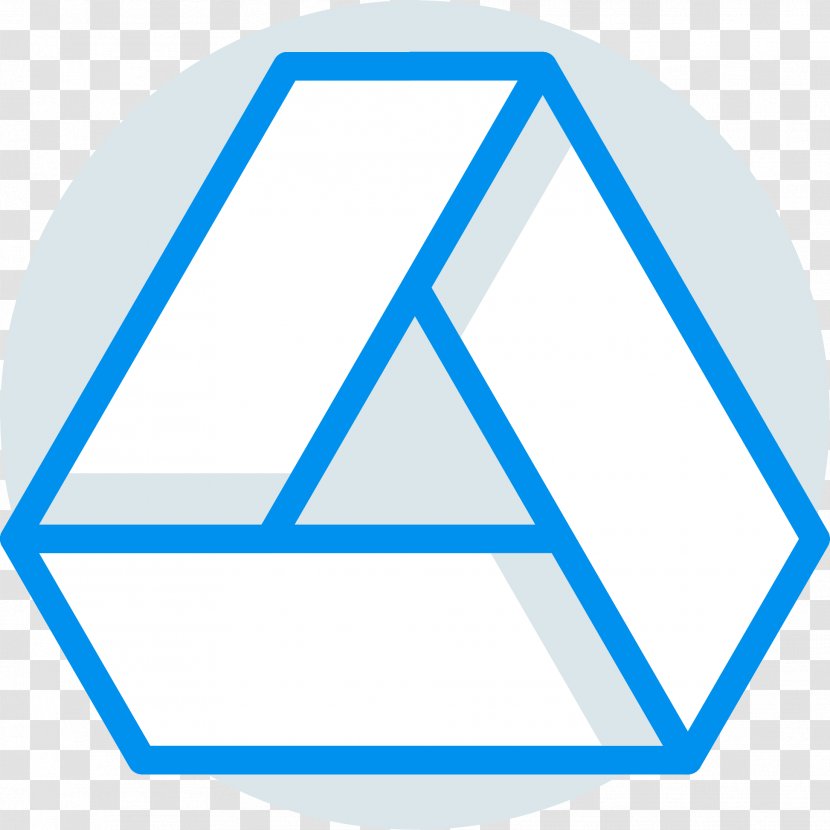Company Cartoon - Blue - Symbol Triangle Transparent PNG