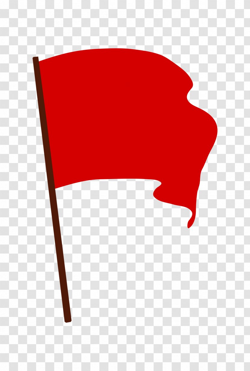 Red Flag Clip Art Transparent PNG