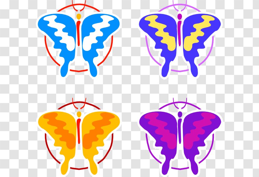 Butterfly Insect Clip Art - Moths And Butterflies Transparent PNG